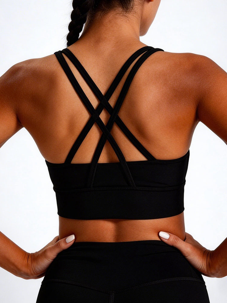 New Women's Solid Color High I - огляд і ціна Sports Bra High Impact