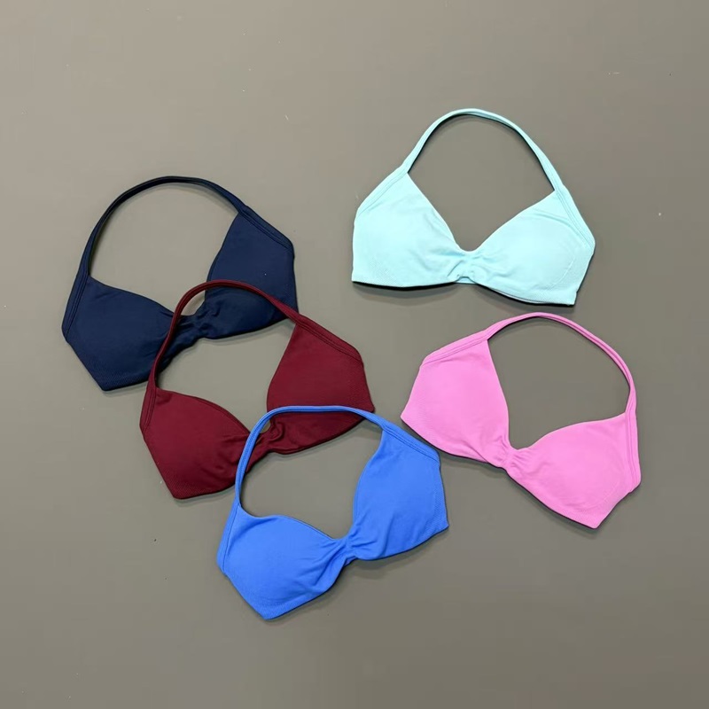 Women Halter Sports Bra V-Neck - огляд і ціна Sports Bra High Impact